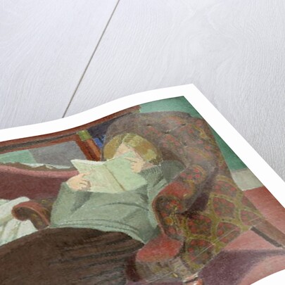 Two Girls Reading by Malcolm Drummond