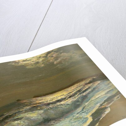 The Moonlit Breaking Wave by Albert Julius Olsson