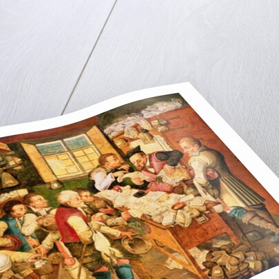 The Collector of Tithes by Pieter III Brueghel
