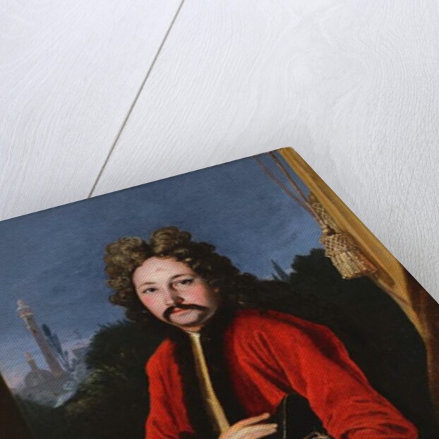 Portrait of Sir John Chardin, 1699 by Francois Riviere