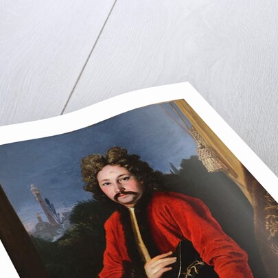 Portrait of Sir John Chardin, 1699 by Francois Riviere