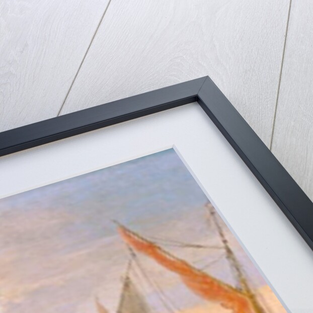 Figures and Boats in a Dutch Port by Pieter Bouts