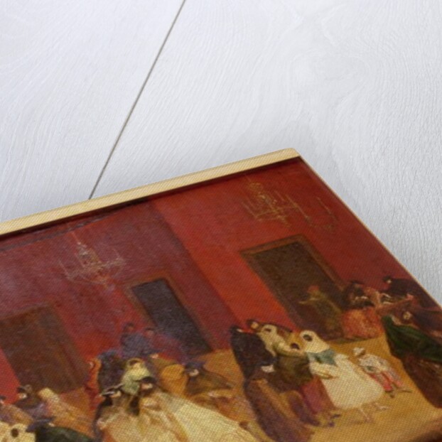 Il Ridotto di Ca Giustiniani, Venice by Pietro Longhi