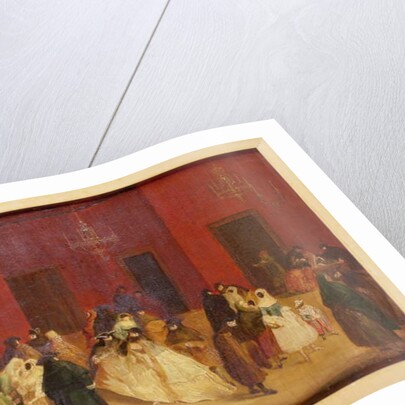 Il Ridotto di Ca Giustiniani, Venice by Pietro Longhi