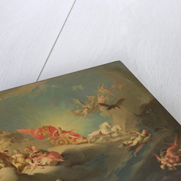 The Apotheosis of the Emperor Charles VI in the guise of Apollo by Paul Troger