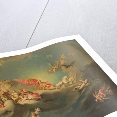 The Apotheosis of the Emperor Charles VI in the guise of Apollo by Paul Troger