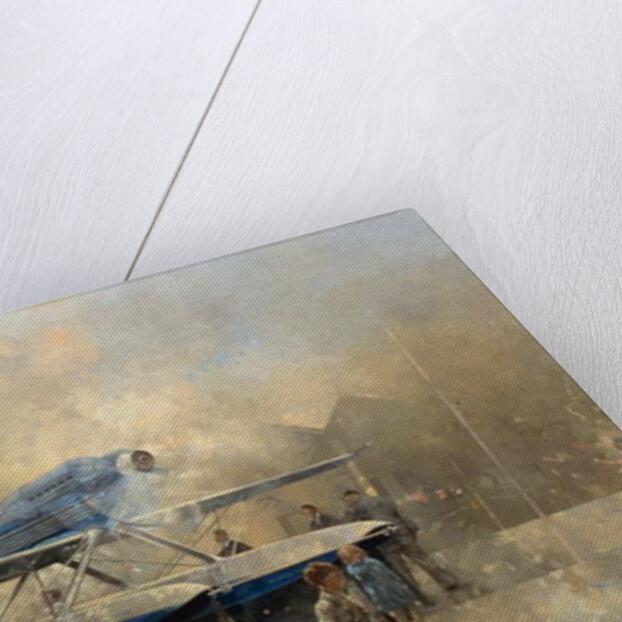 Winter Morning with the Schneider, 1999 by Peter Miller