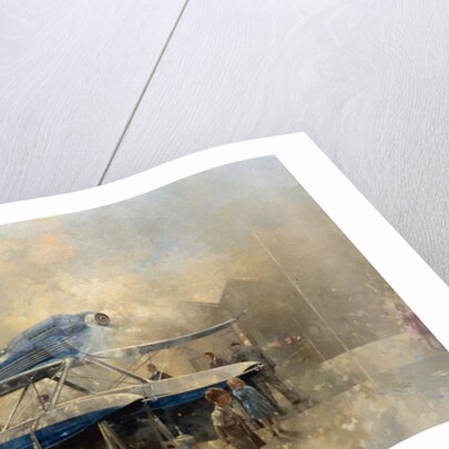 Winter Morning with the Schneider, 1999 by Peter Miller