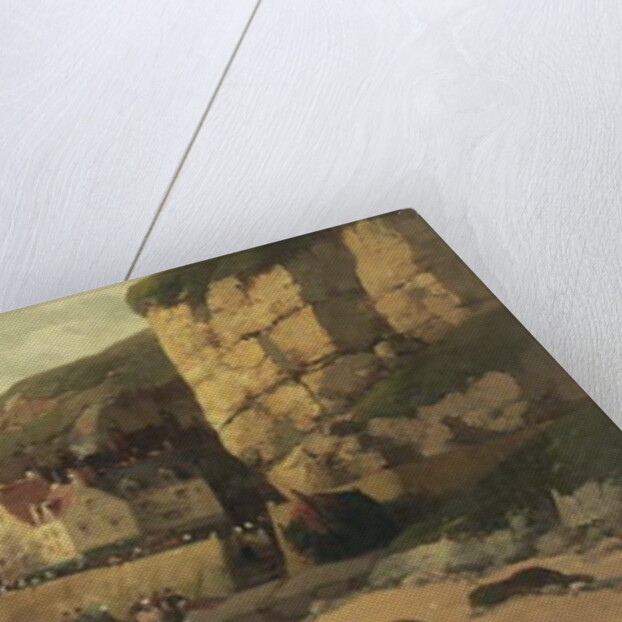 Fishing Village, Normandy, 1889 by Jules G Bahieu