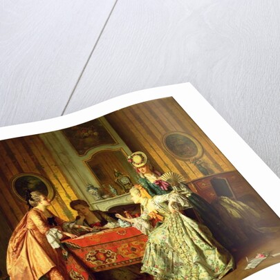 A Fair Hand, 1873 by Jean Carolus