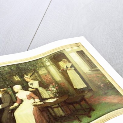 Andrew Marvell visiting his Friend John Milton by George Henry Boughton