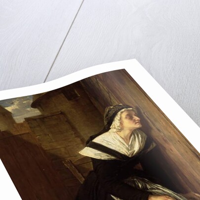 Marie Antoinette in the Prison of the Temple, 1861 by Alfred W. Elmore