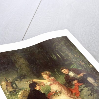 The Flower Garland by Waldemar Friedrich