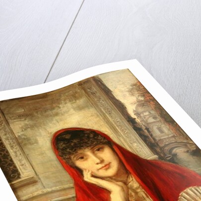 Venetian Beauty by Ricardo de Madrazo y Garreta