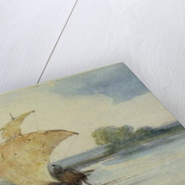 A Craft on an Indian River by George Chinnery