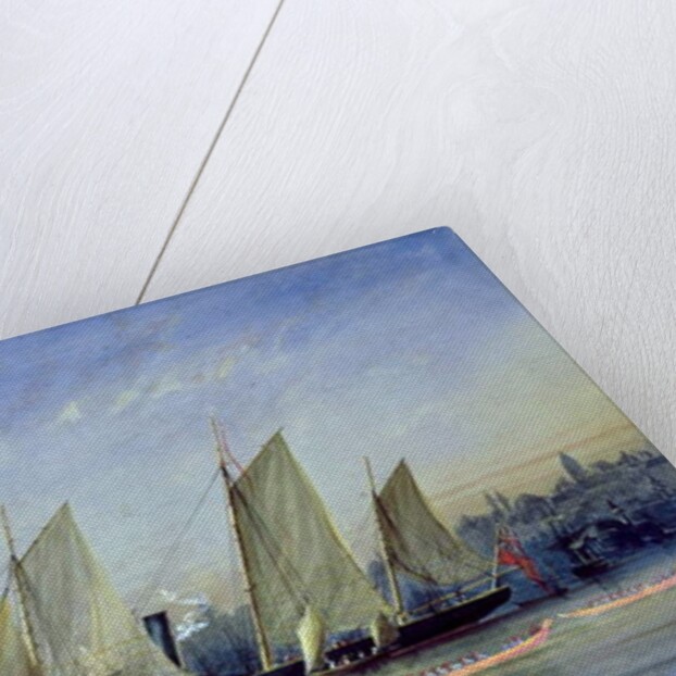 Vessels Moored in the Bosphorus by Capt. Charles A. Lodder