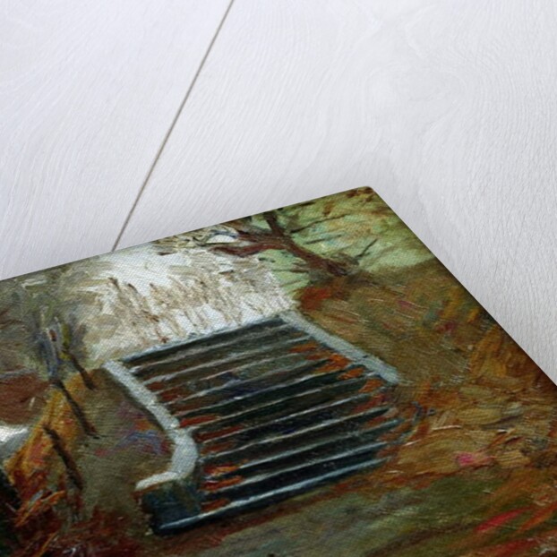 The steps at the Frederiksberg Gardens, Copenhagen by Christian Clausen