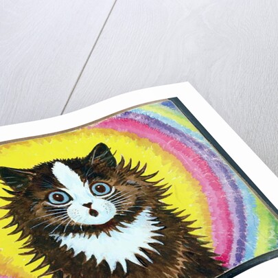 Cat in a Rainbow by Louis Wain