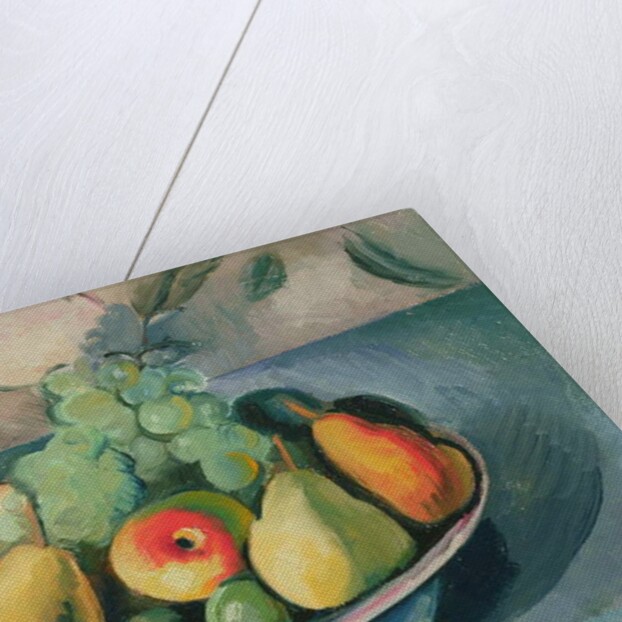 A Still Life of Fruit in a Bowl by Bernard Meninsky