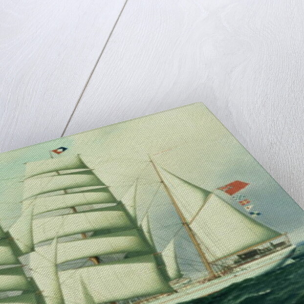 The East African in Full Sail by Antonio Jacobsen