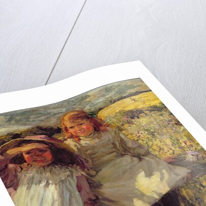 On the Stile by Frederick Stead