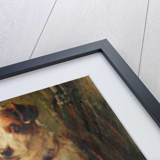 Left in Charge - A Fox Terrier with Game by Philip Eustace Stretton