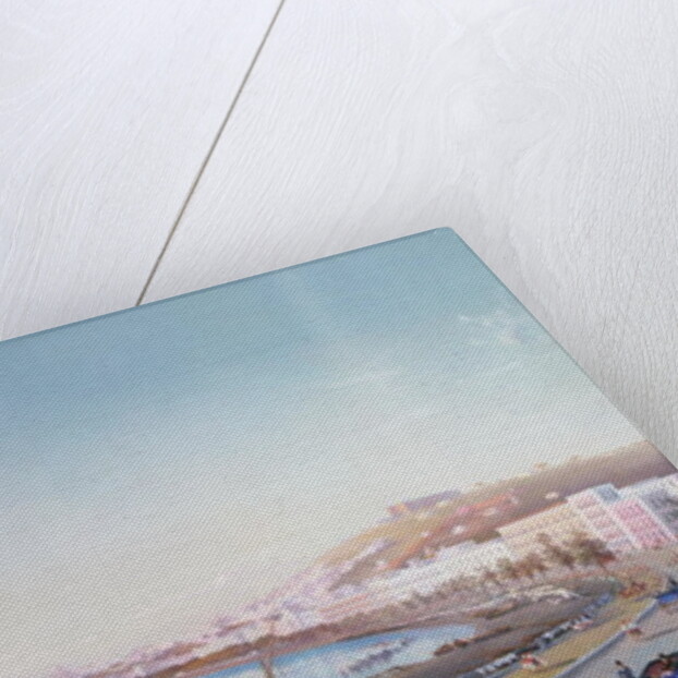 Naples from Mergellina by P. Lapira