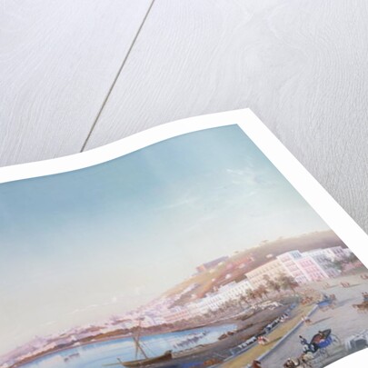 Naples from Mergellina by P. Lapira