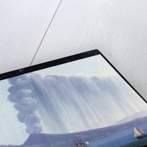 Naples: Vesuvius erupting, 26th October 1822 by Neapolitan School