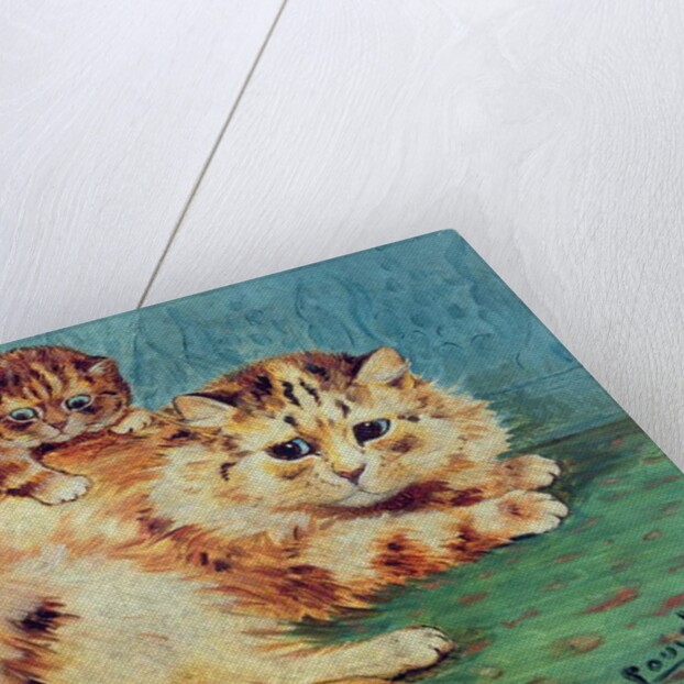 Cheeky Mouse! by Louis Wain