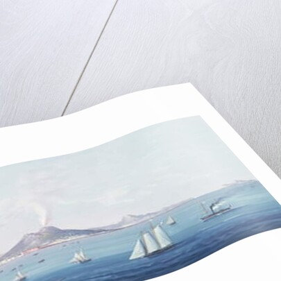 The Bay of Naples by Neapolitan School