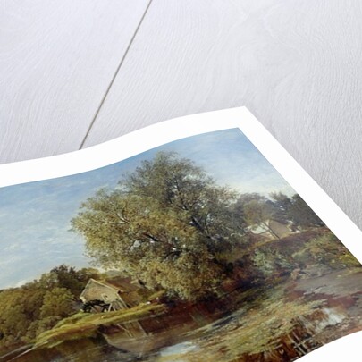 At Milton Mill, on the River Irvine, 1855 by Horatio McCulloch