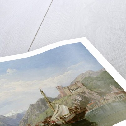 Angera on Lake Maggiore by George Clarkson Stanfield