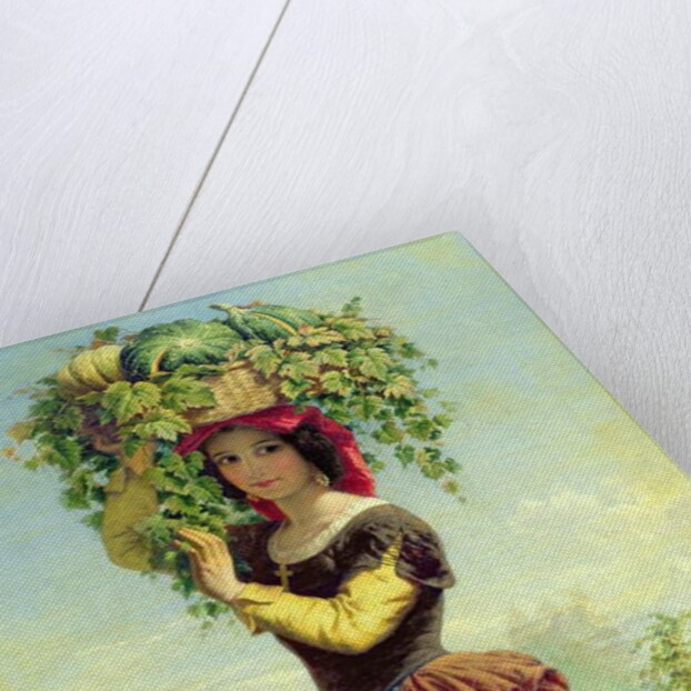 An Italian Fruit Seller by John Adam P. Houston