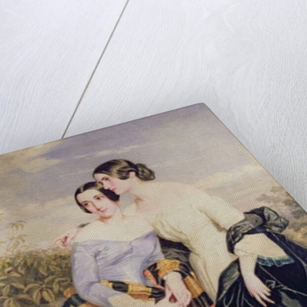 Mrs Partridge and her sister Miss Croker, c.1850 by George Richmond