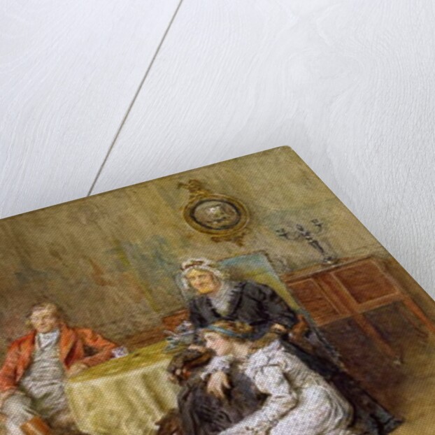 A Huntsman Reciting a Tale by George Goodwin Kilburne