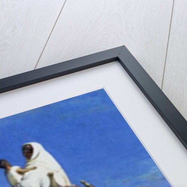 A Bedoueen Family in Wady Mousa, Syrian Desert, 1859 by Carl Haag