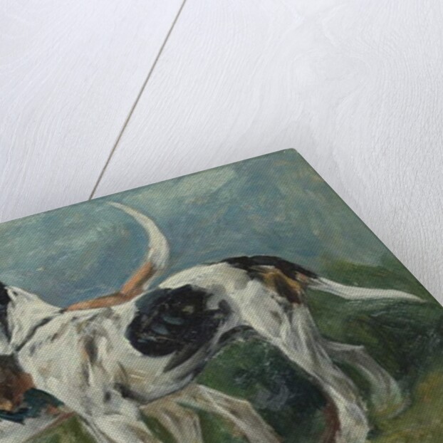 Pair of Foxhounds, 1900 by John Emms
