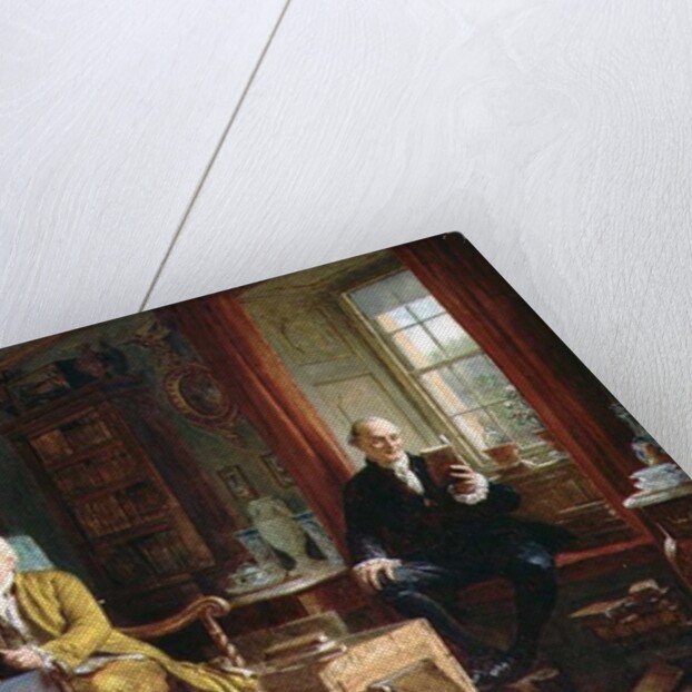 In the Library by John Watkins Chapman