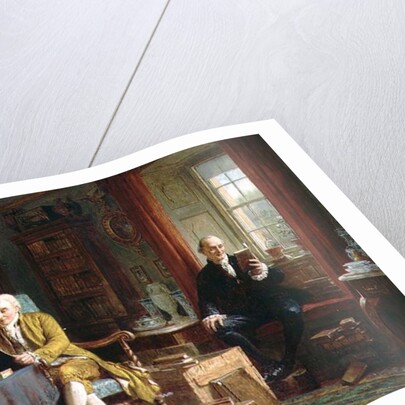 In the Library by John Watkins Chapman