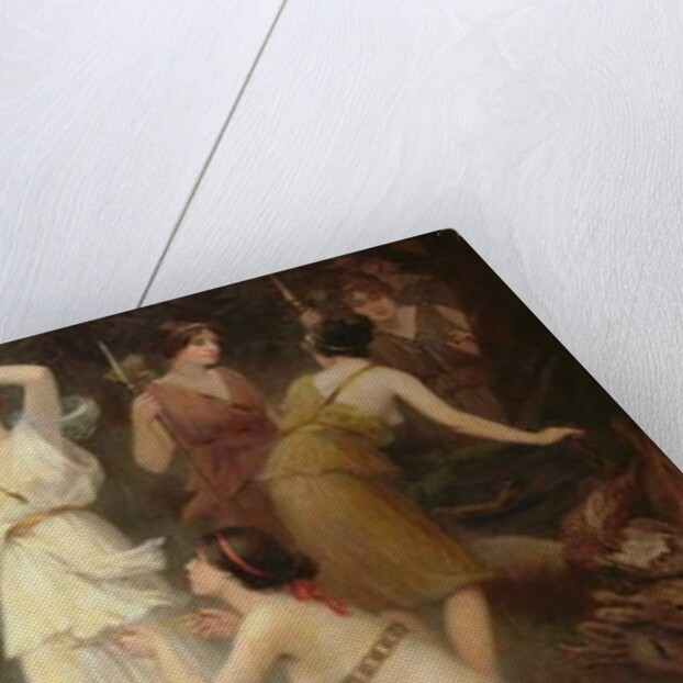 Diana and her Hand Maidens by Fernand Le Quesne