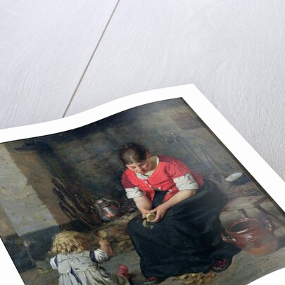 Preparing Vegetables by Alois Boudry