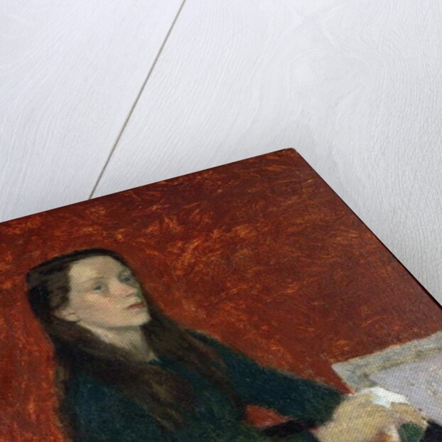 Portrait of a young woman by Robert Buhler