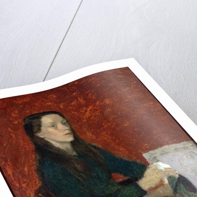 Portrait of a young woman by Robert Buhler