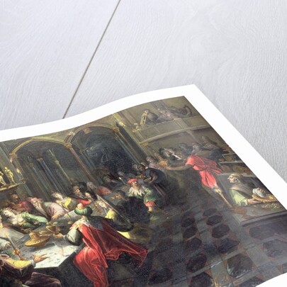 Belshazzar's Feast, c.1600 by Jan Harmensz. Mutter