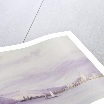 On the Rhine, 1861 by William Callow