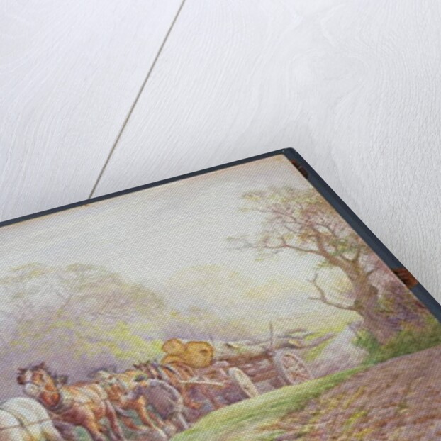 A Logging Team returning Home by Charles James Adams