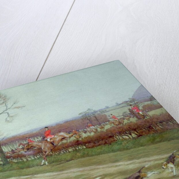 The Cheshire - away from Tattenhall, 1912 by Cecil Charles Windsor Aldin