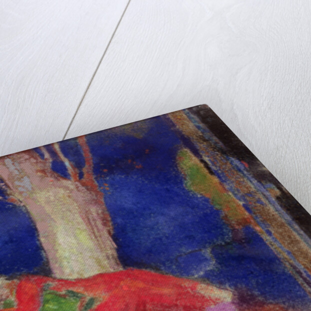 Woman Sleeping under a Tree, 1900-01 by Odilon Redon