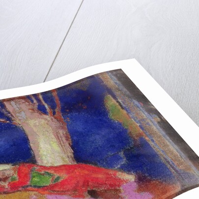 Woman Sleeping under a Tree, 1900-01 by Odilon Redon